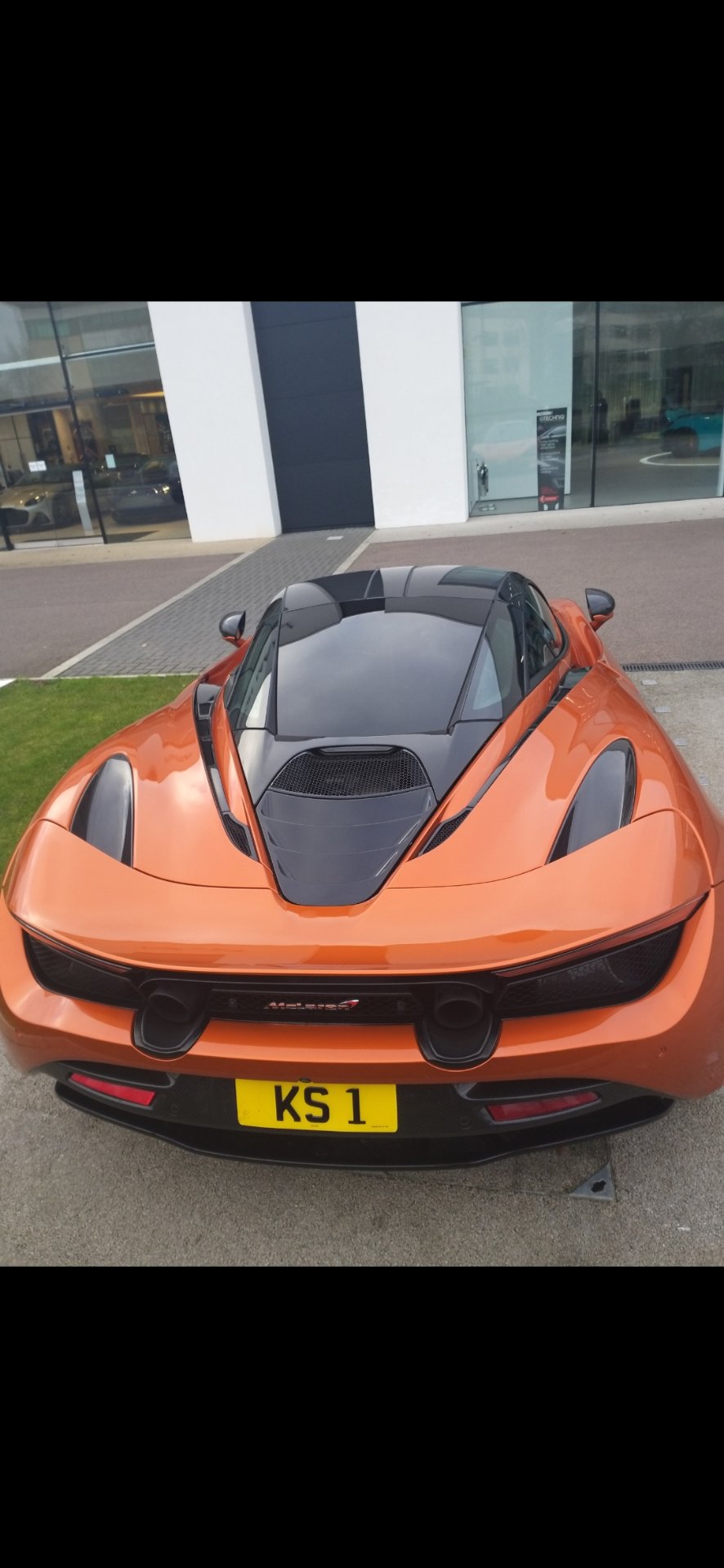 KS 1 spotted on McLaren 720S