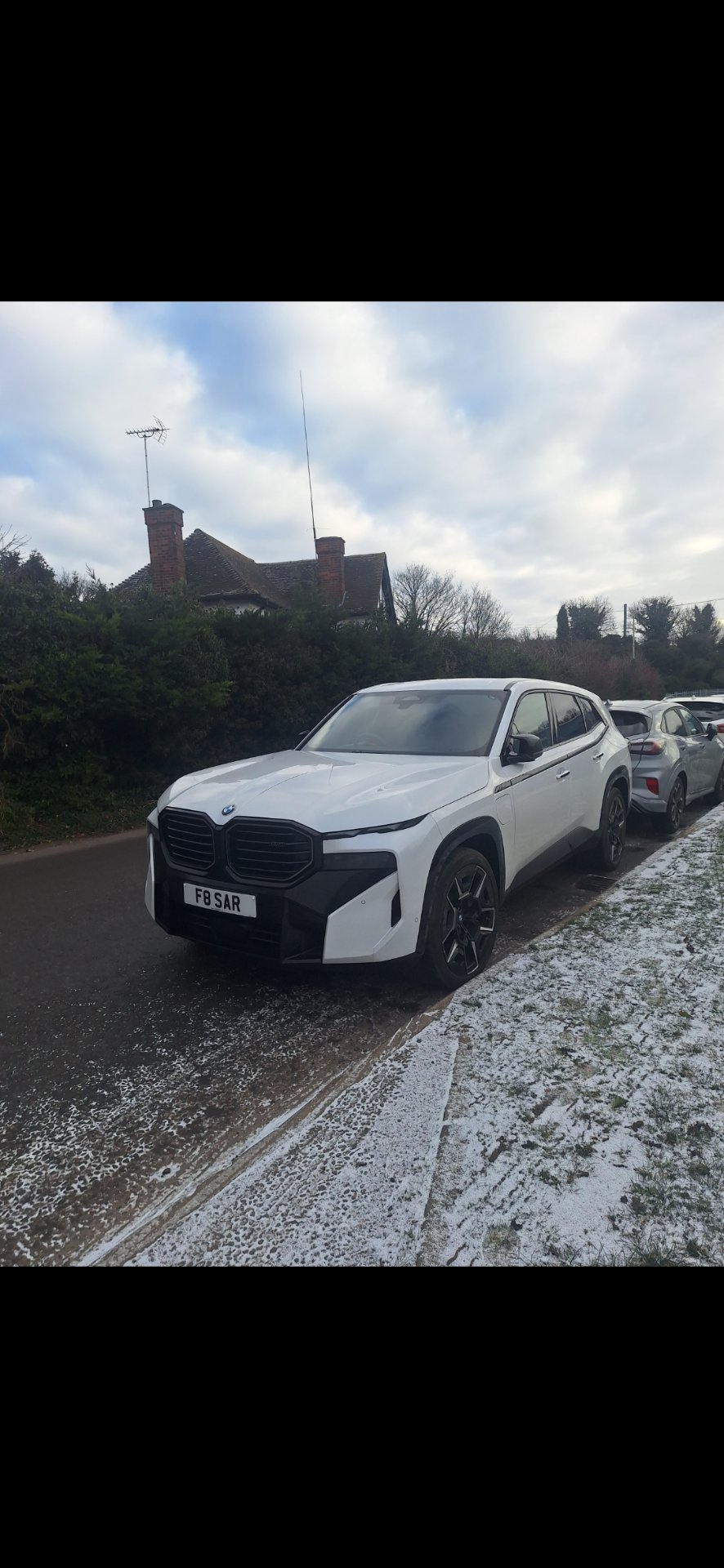 F8 SAR spotted on BMW XM