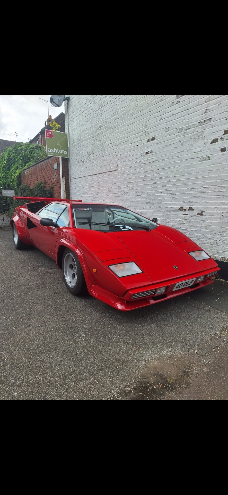 40 DLP spotted on Lamborghini