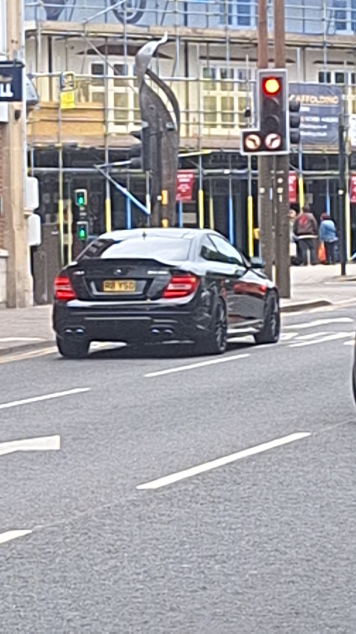 R8 YSD spotted on Mercedes-Benz C-Class