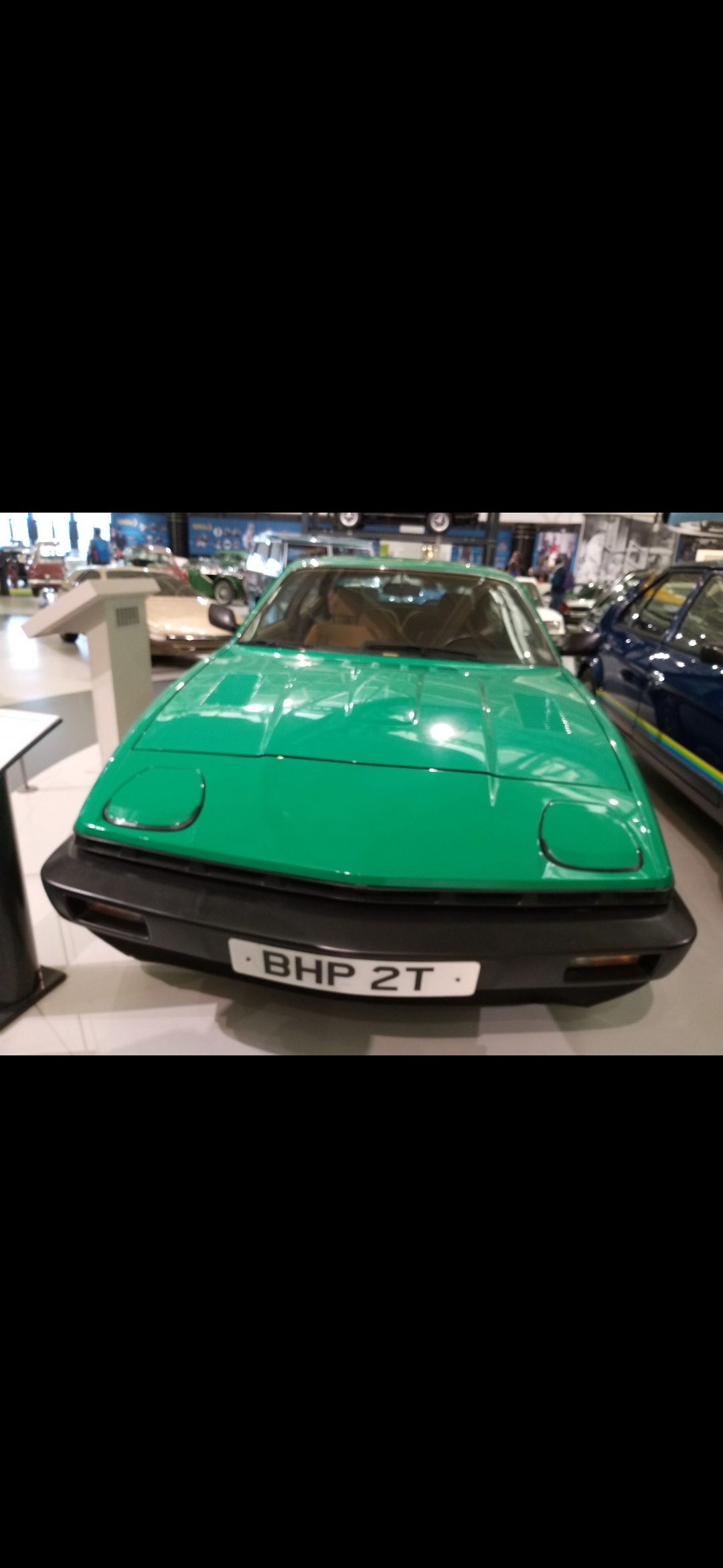 BHP 2T private number plate