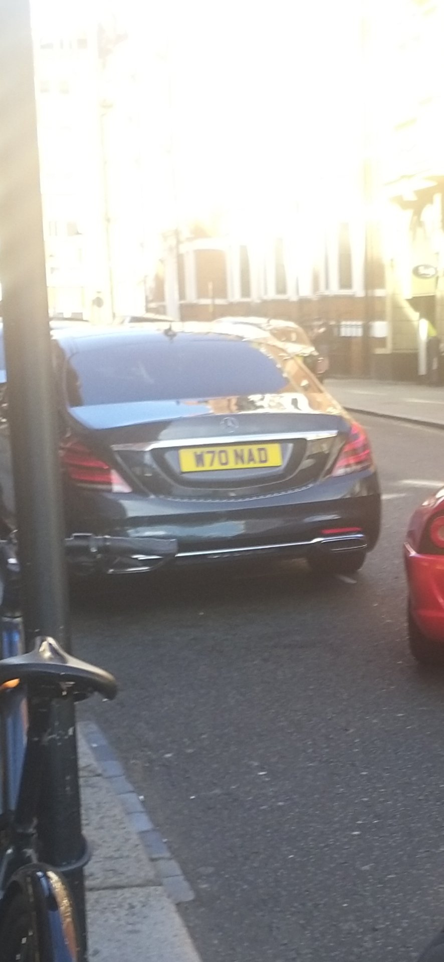 W70 NAD spotted on Mercedes-Benz S-Class