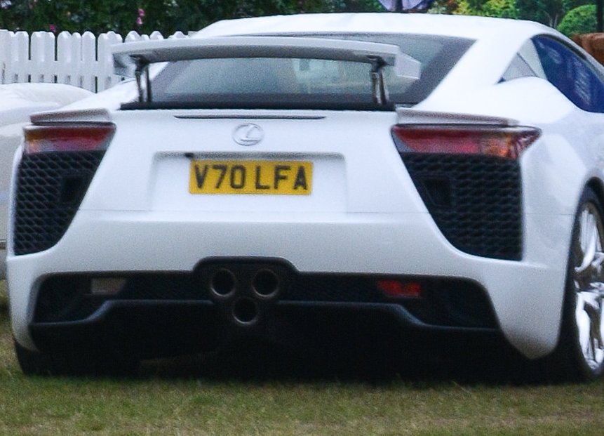 V70 LFA spotted on Lexus LFA
