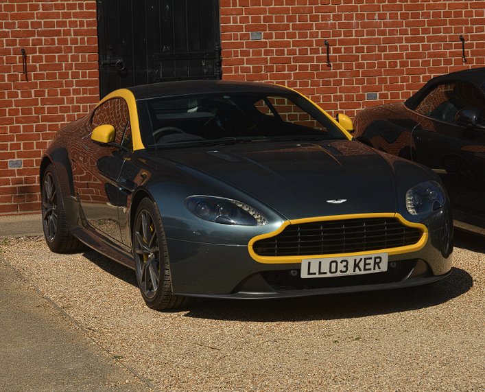 LL03 KER spotted on Aston Martin Vantage