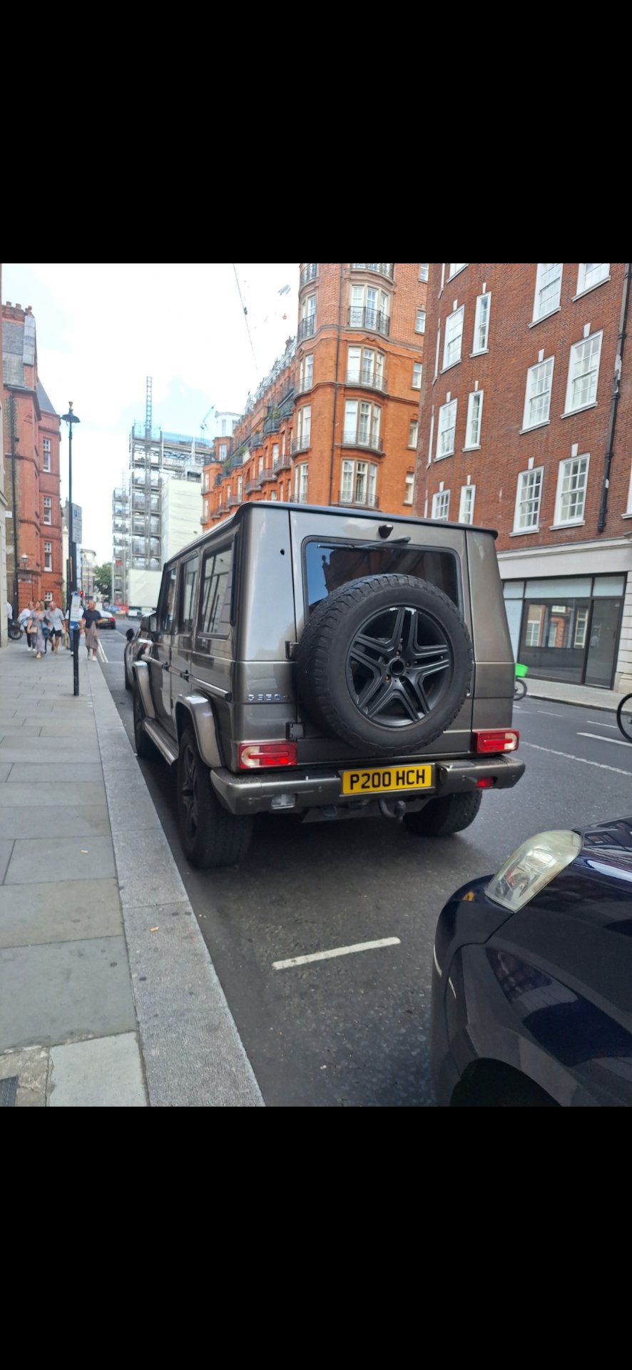 P200 HCH spotted on Mercedes-Benz G-Class