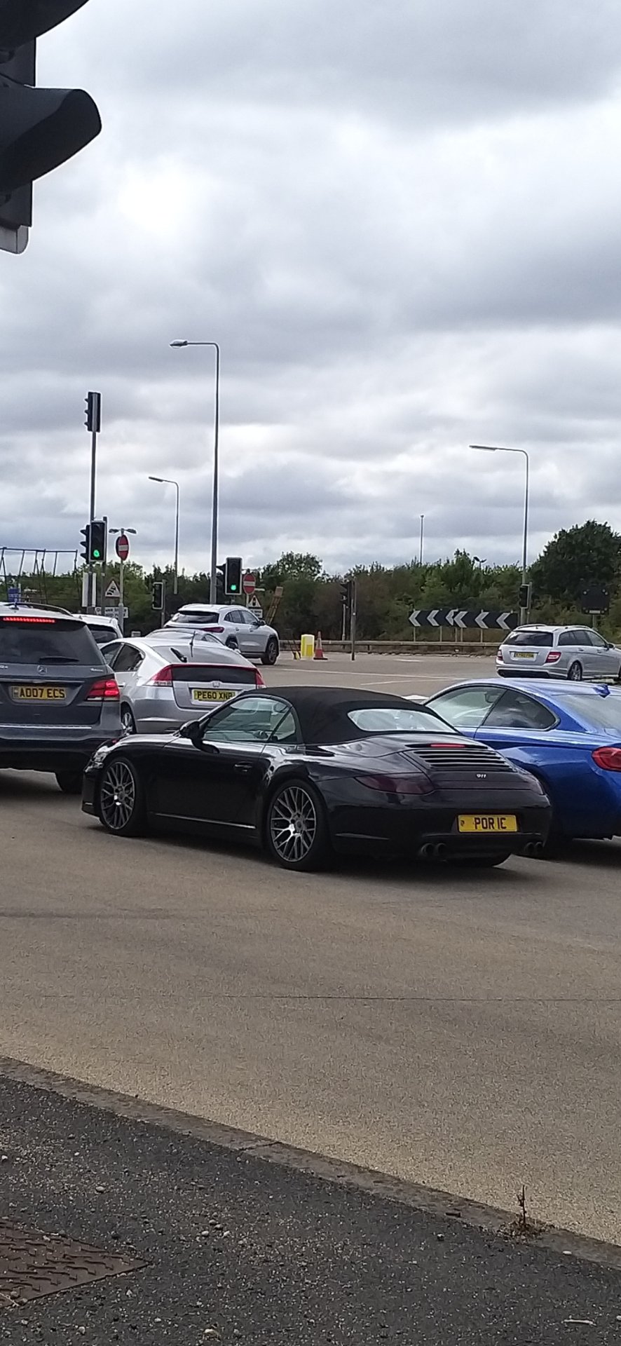POR 1C spotted on Porsche 911