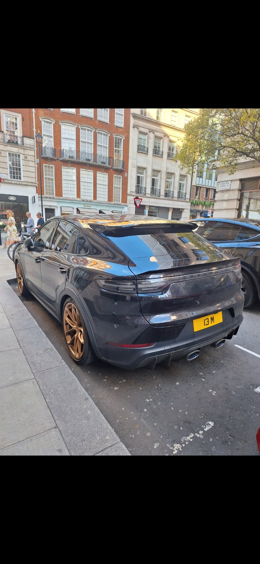 13 M spotted on Porsche