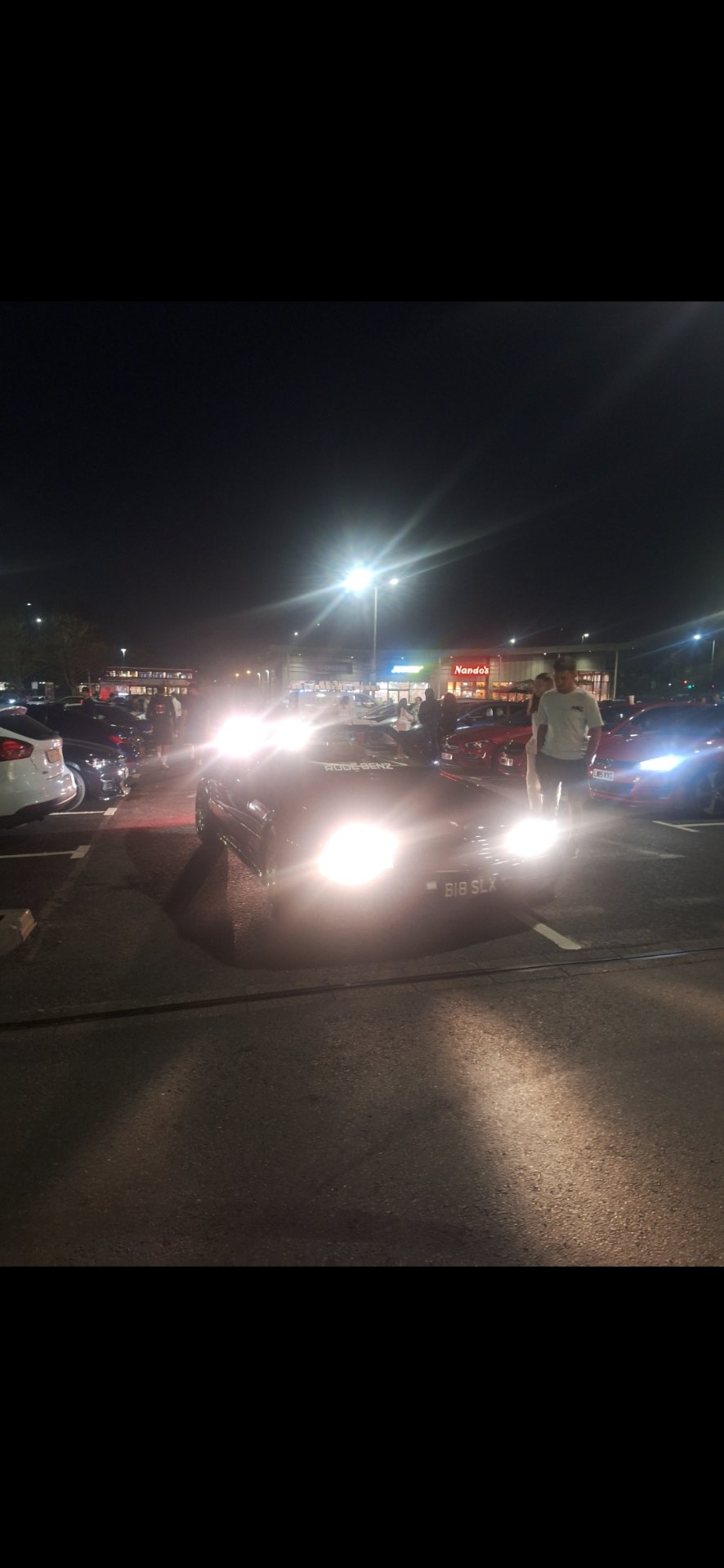 B18 SLX spotted on Mercedes-Benz SL