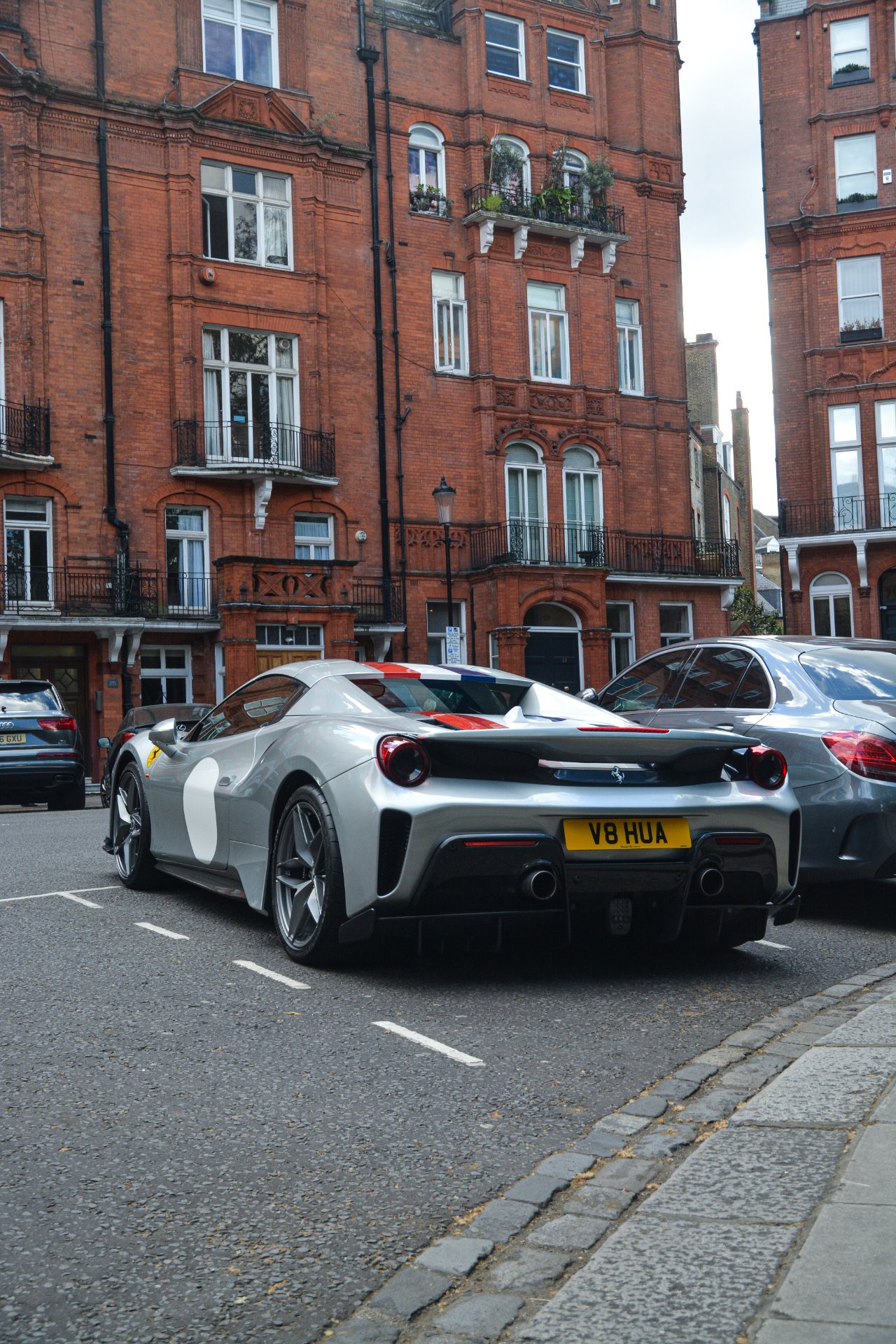 V8 HUA spotted on Ferrari 488