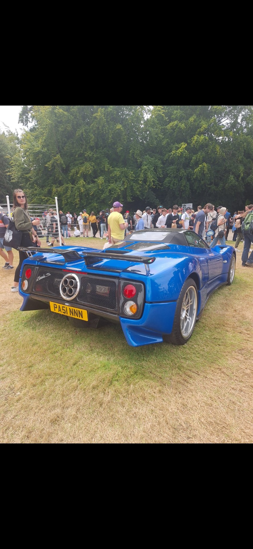 PA51 NNN spotted on Pagani Zonda