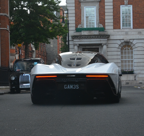 GAM 3S spotted on McLaren Speedtail