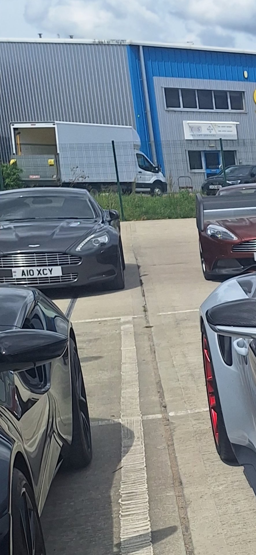 A10 XCY spotted on Aston Martin