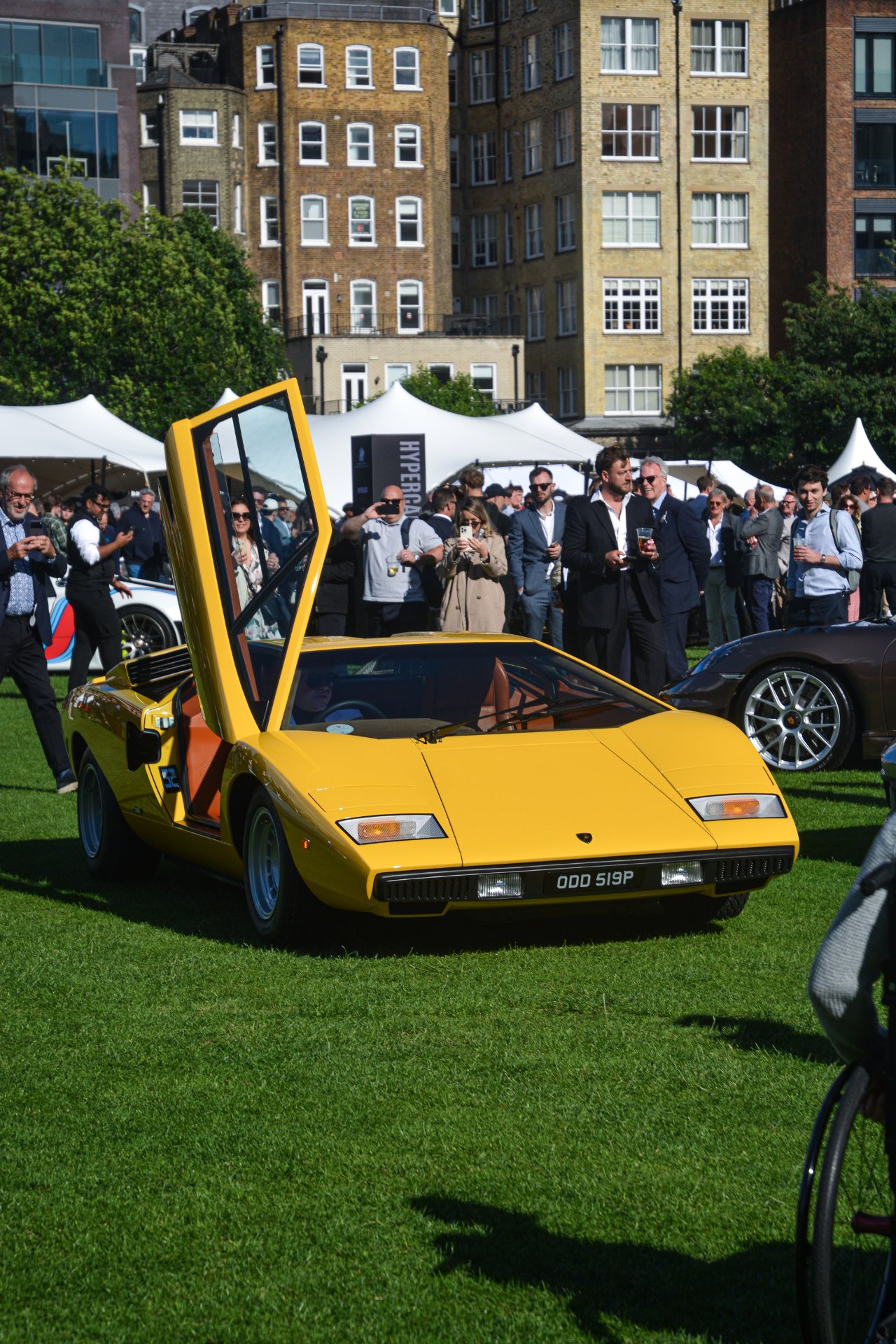 ODD 519P spotted on Lamborghini Countach