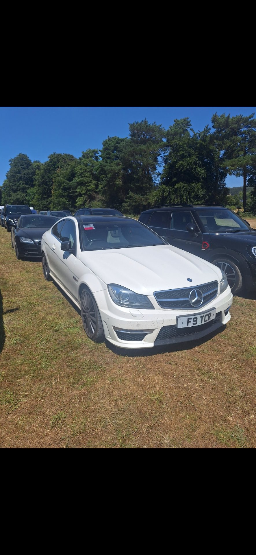 F9 TCR spotted on Mercedes-Benz C-Class