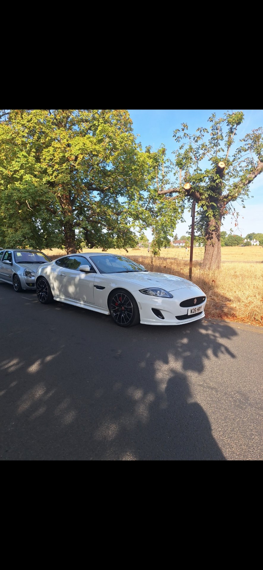 W28 HRT spotted on Jaguar XK
