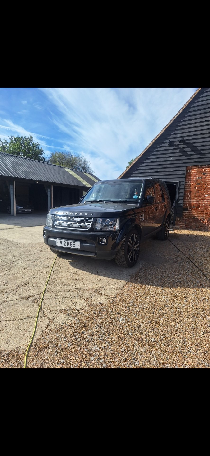 V12 MEE spotted on Land Rover