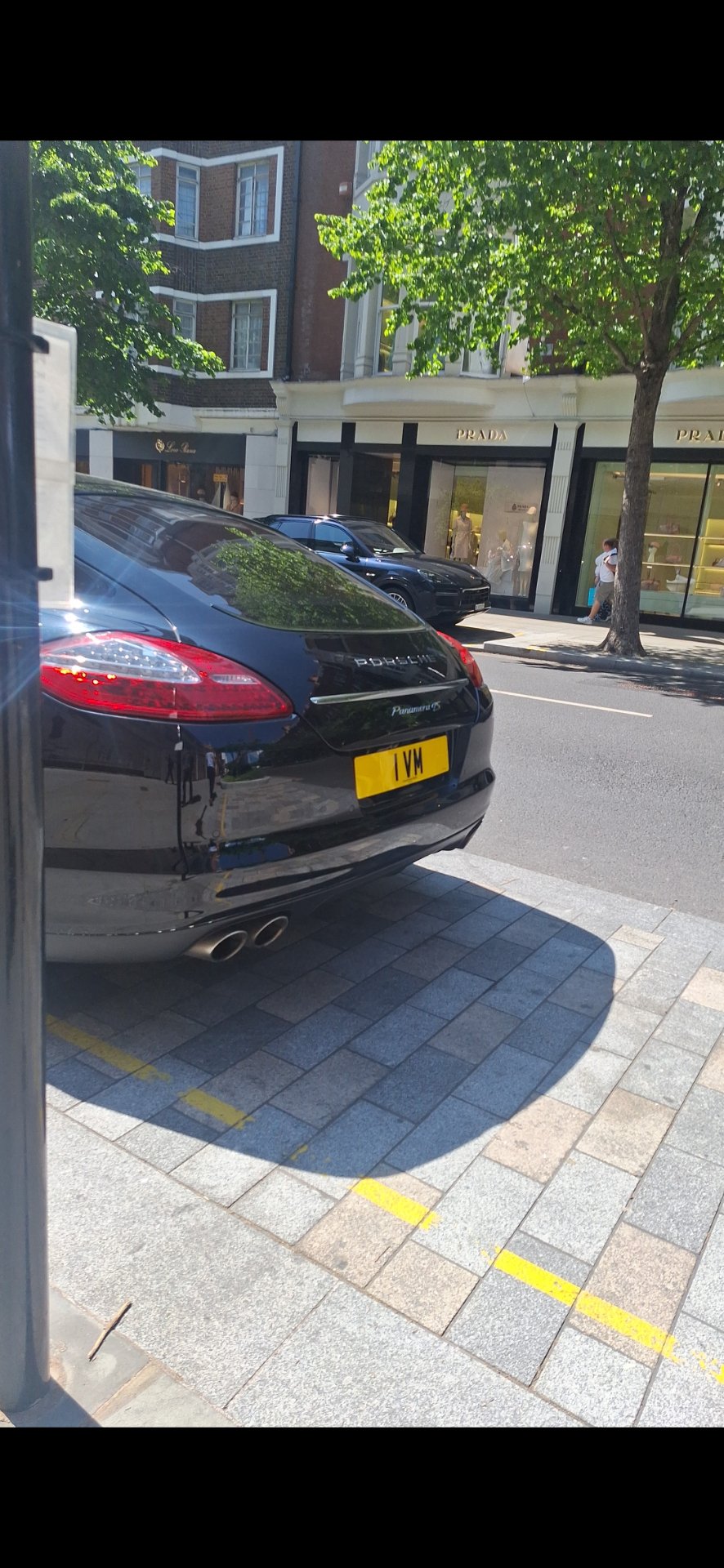 1 VM spotted on Porsche Panamera