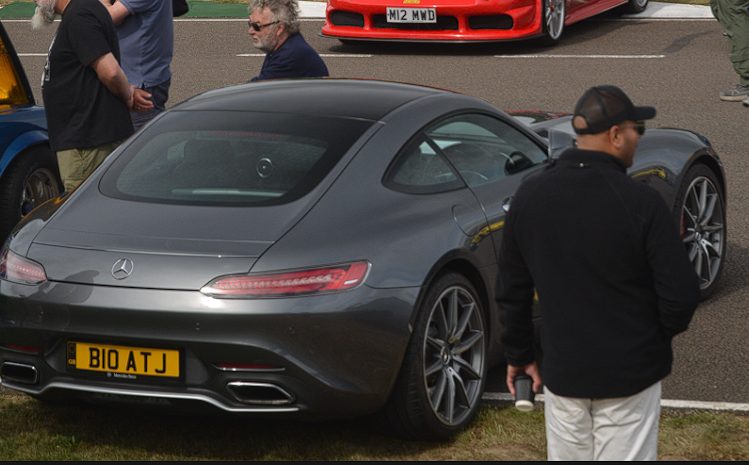B10 ATJ spotted on Mercedes-Benz AMG GT