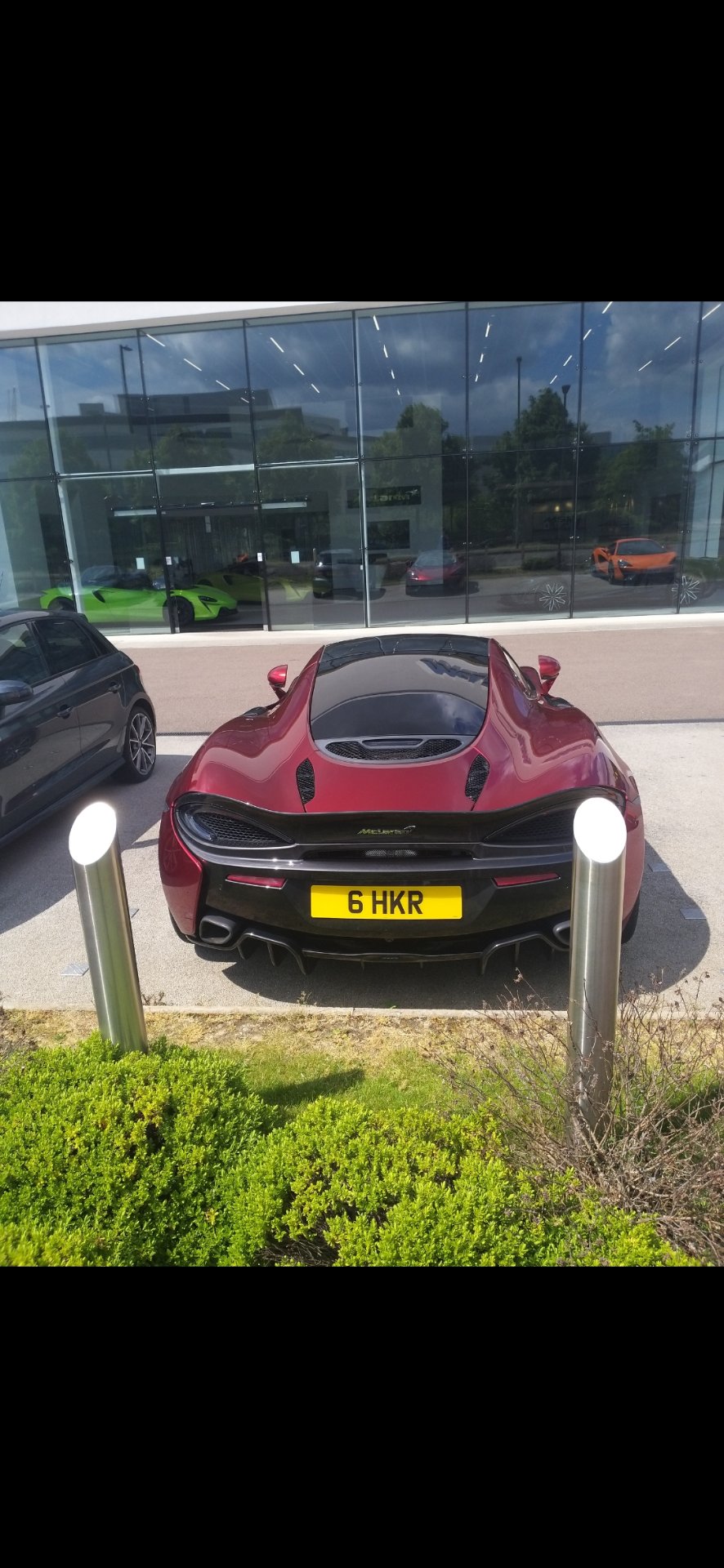 6 HKR spotted on McLaren 570GT