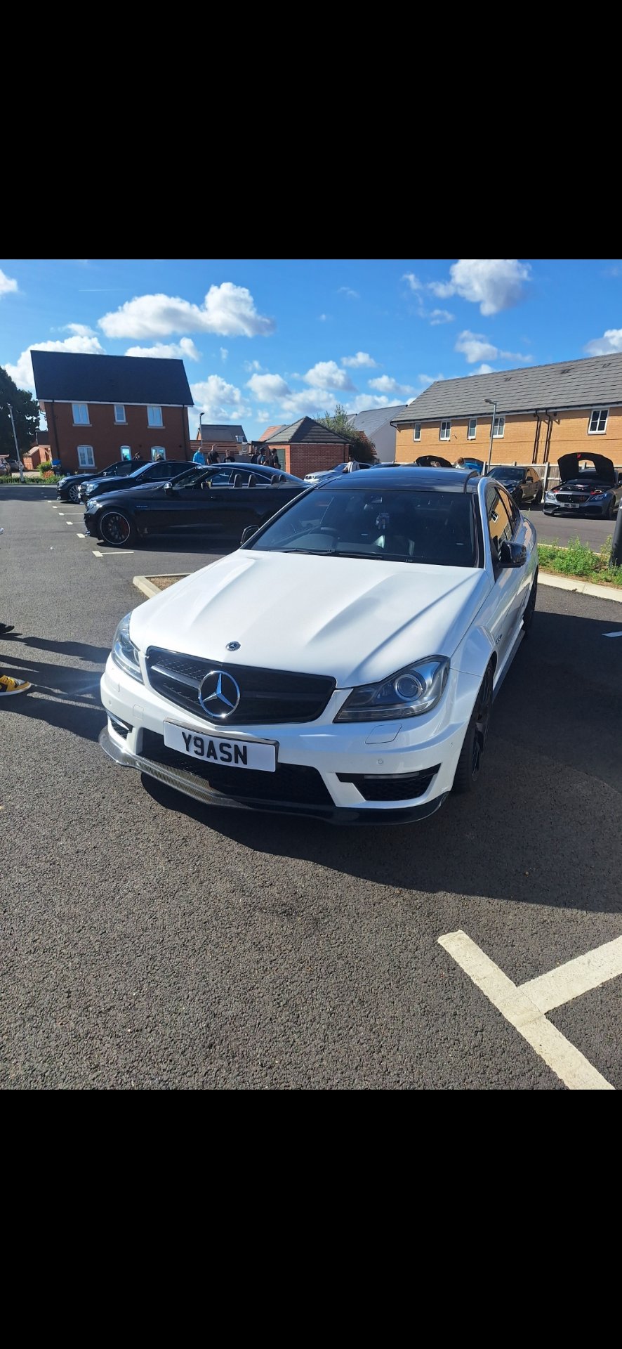 Y9 ASN spotted on Mercedes-Benz C-Class