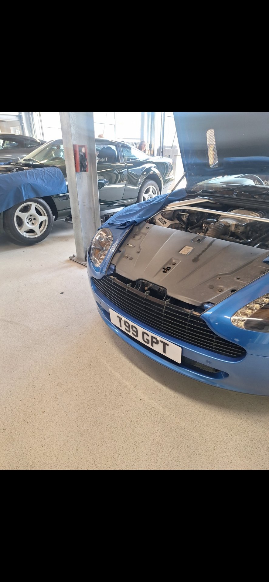 T99 GPT spotted on Aston Martin V8 Vantage