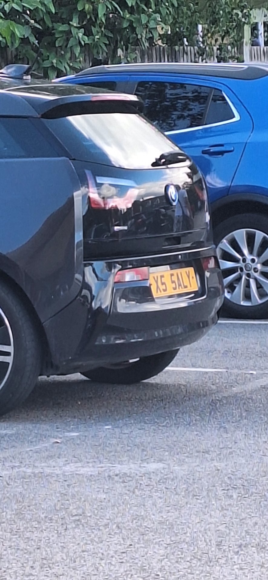 X55 ALY spotted on BMW i3