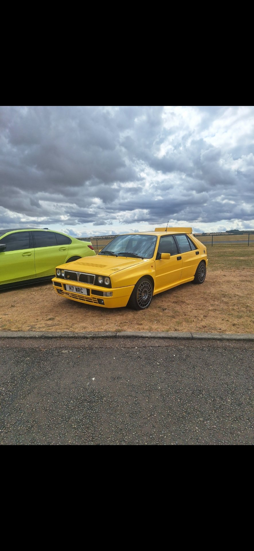 H7 WRC spotted on Lancia Delta