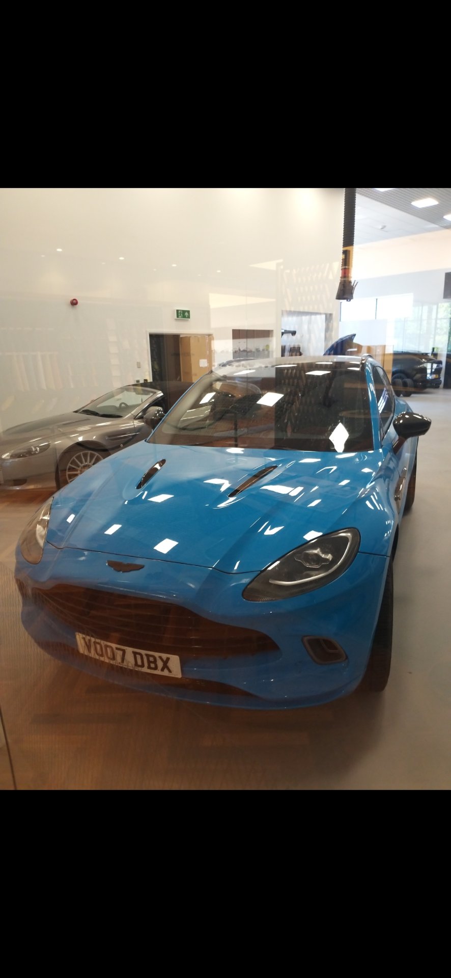 VO07 DBX spotted on Aston Martin