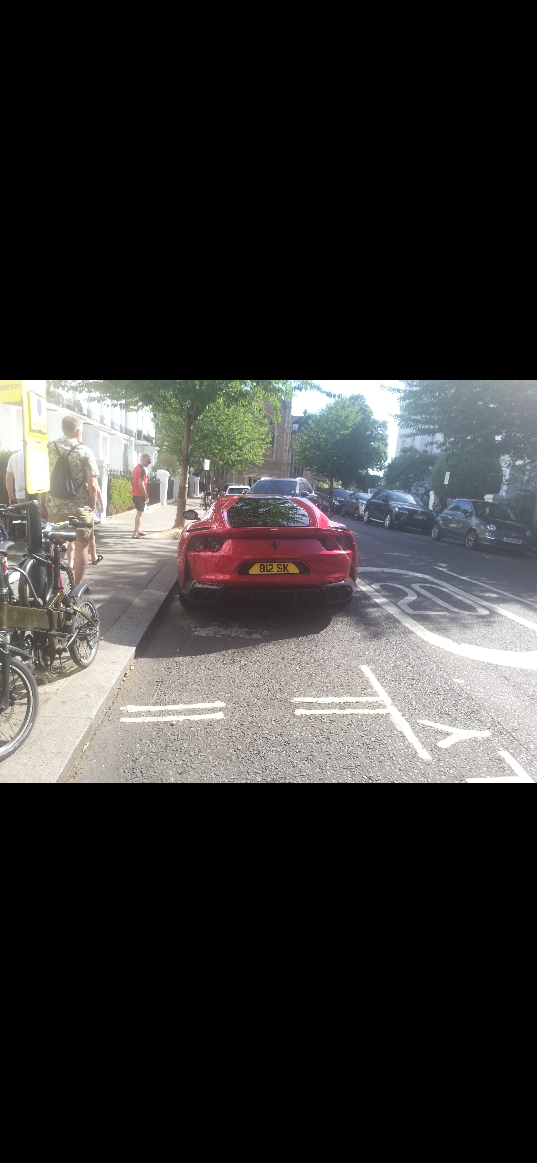 812 SK spotted on Ferrari 812 Superfast