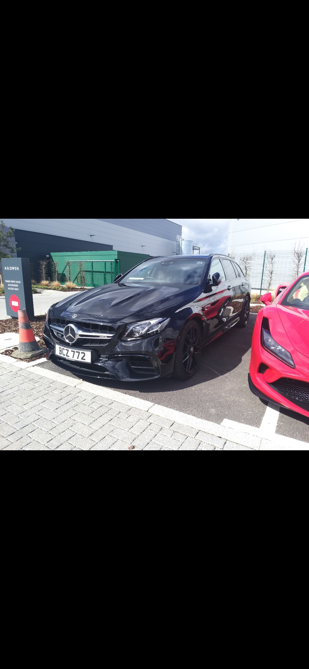 BCZ 772 spotted on Mercedes-Benz
