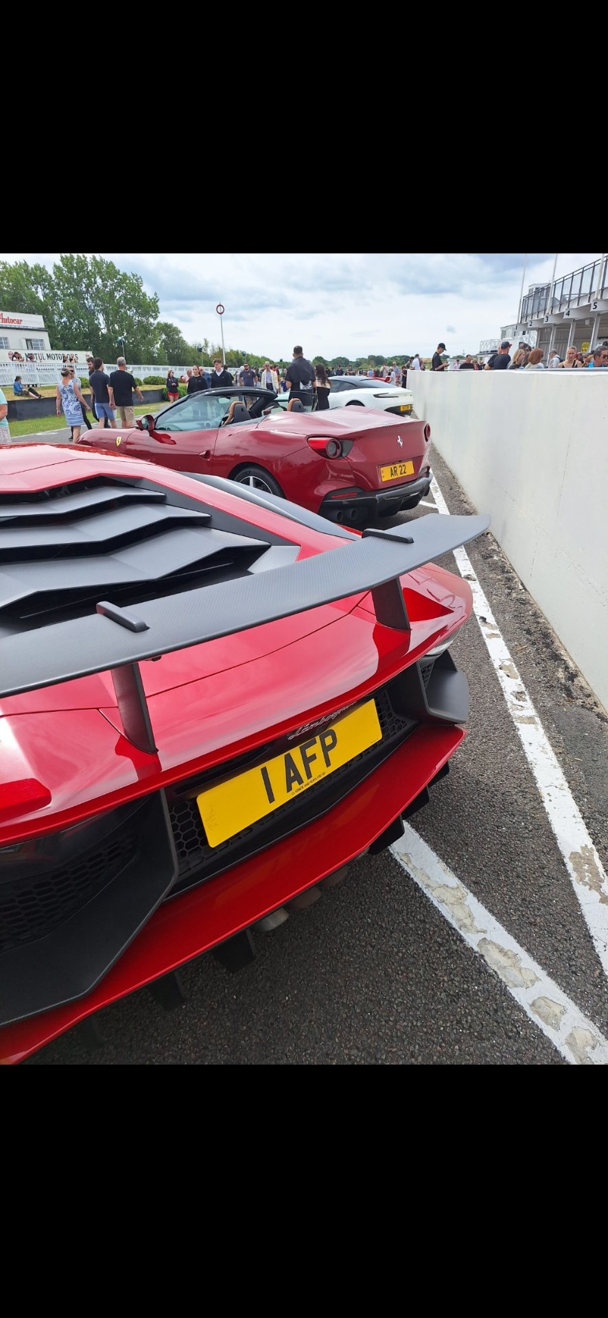 AR 22 spotted on Ferrari Portofino