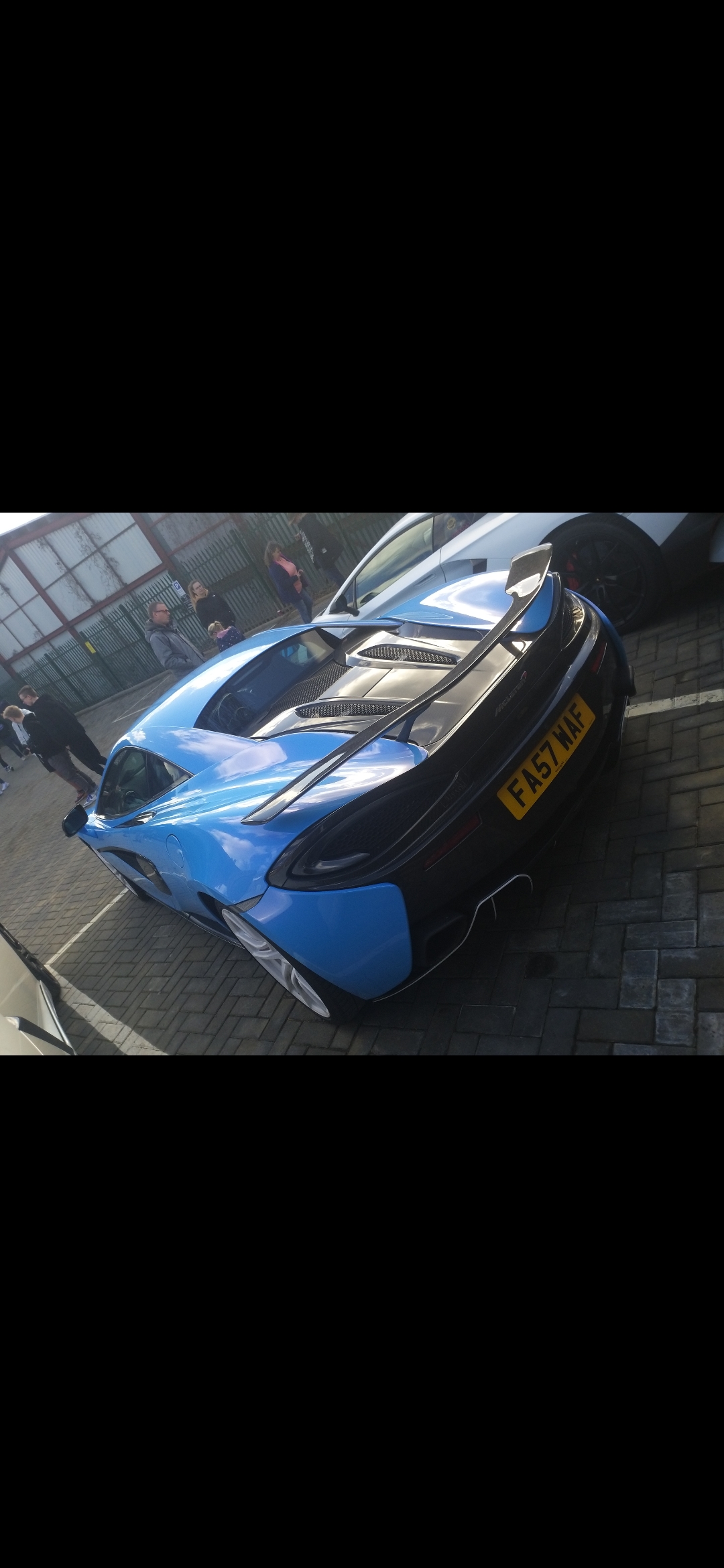 FA57 WAF spotted on McLaren