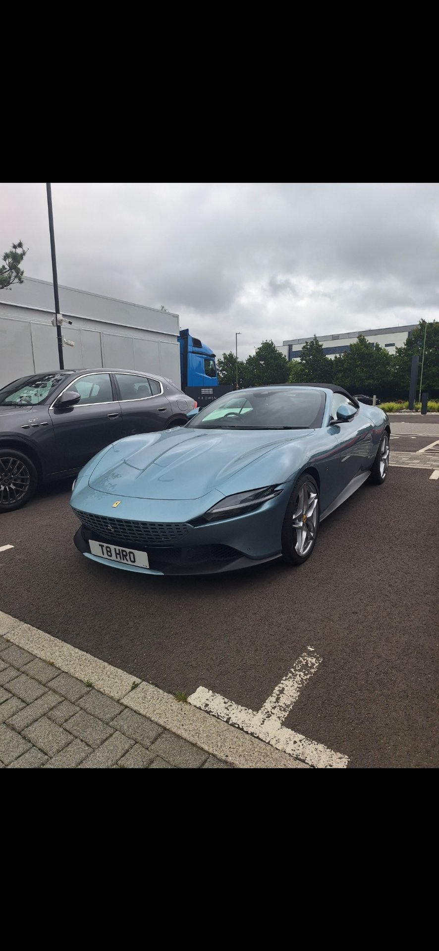 T8 HRO spotted on Ferrari Roma