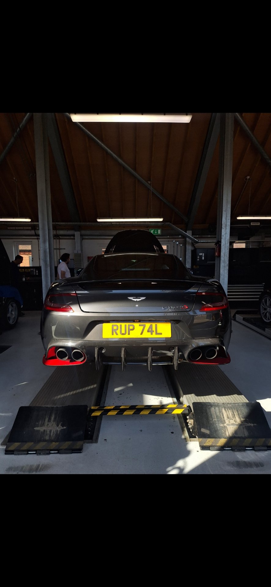 RUP 74L spotted on Aston Martin Vanquish