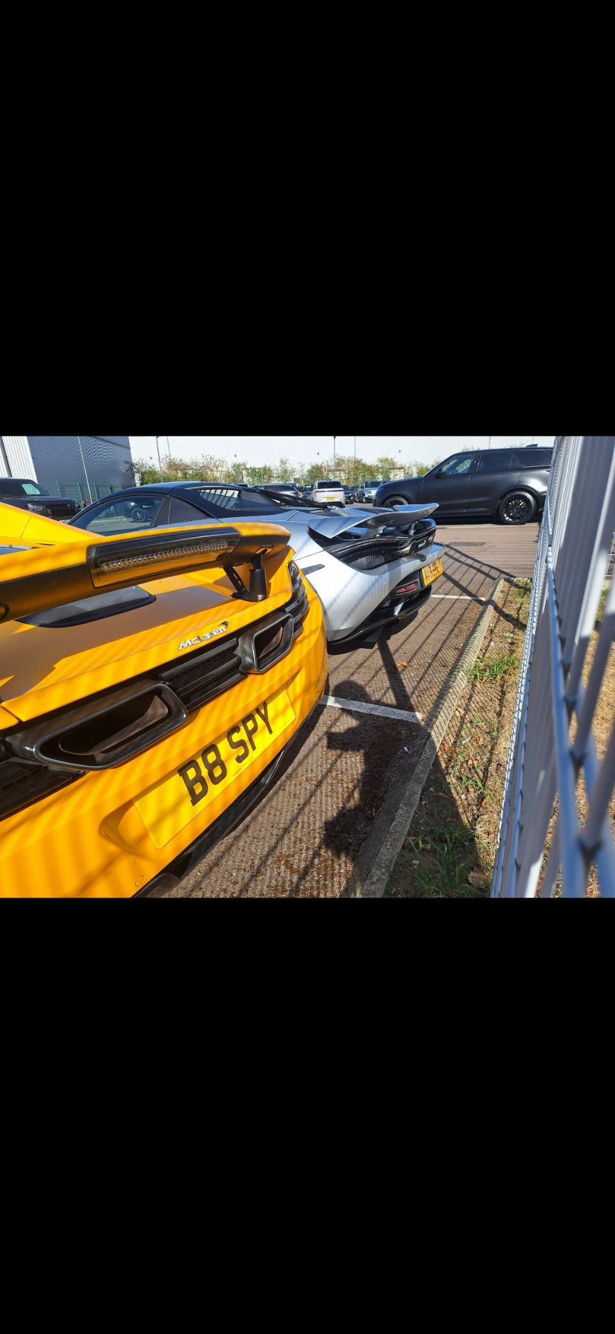 B8 SPY spotted on McLaren