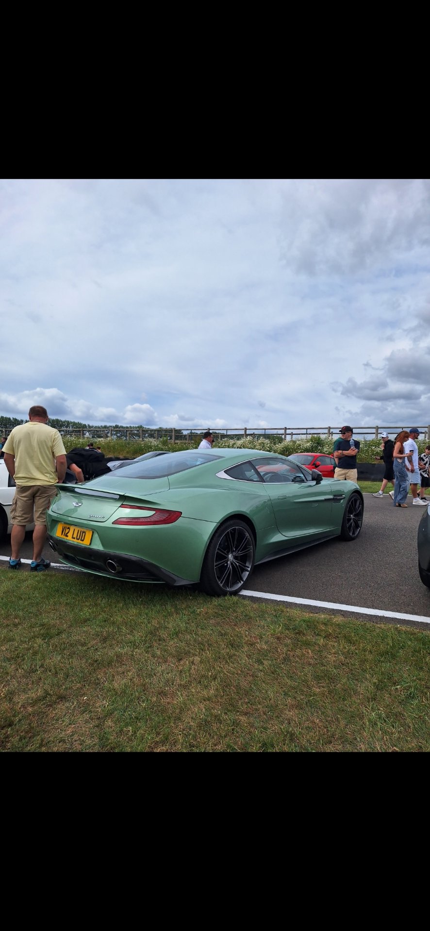 V12 LUD spotted on Aston Martin Vanquish
