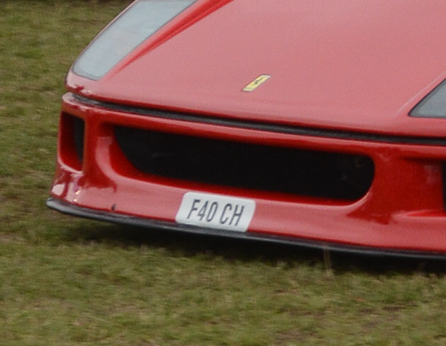 F4 OCH spotted on Ferrari F40