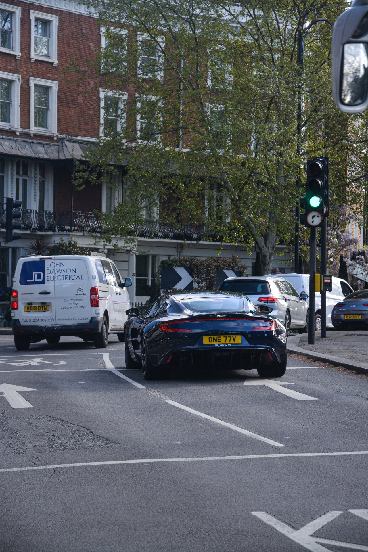 ONE 77V spotted on Aston Martin One-77