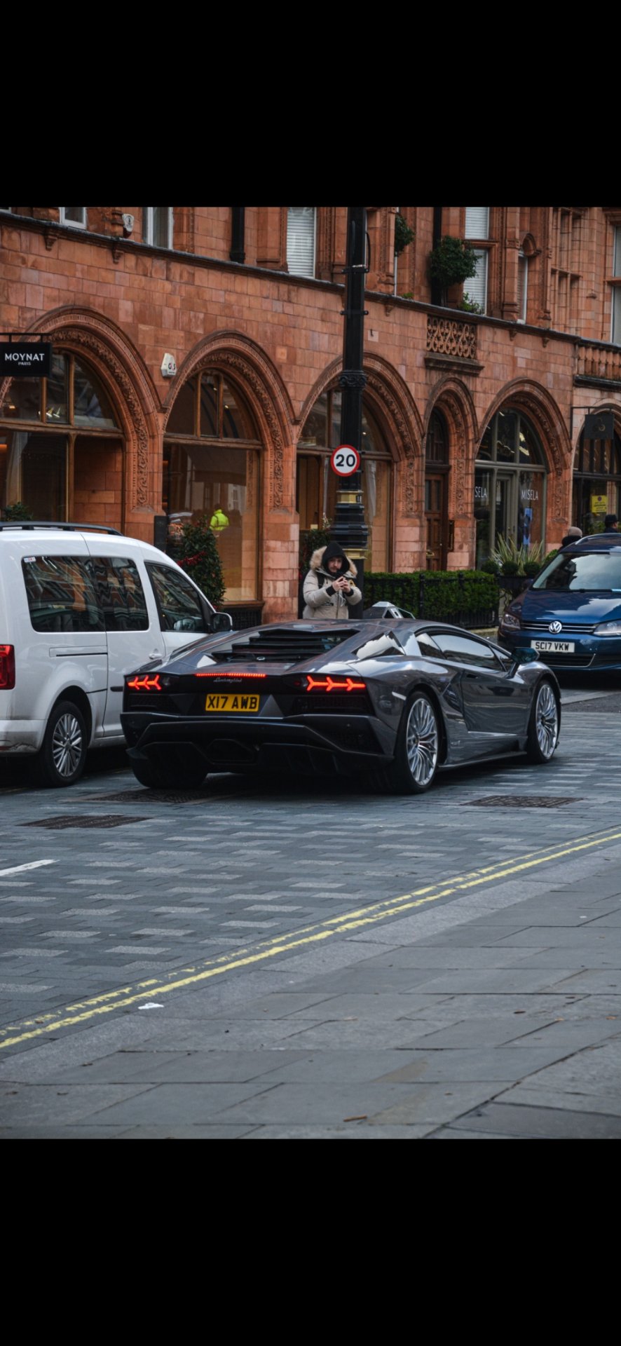 X17 AWB spotted on Lamborghini Aventador S