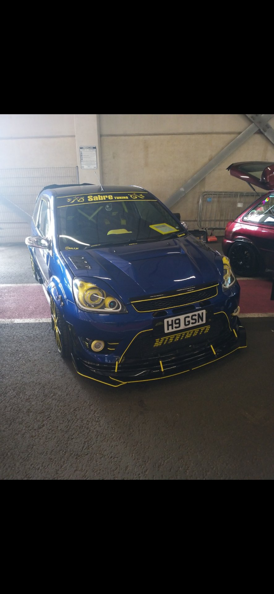 H9 GSN private number plate on a Ford, spotted in London