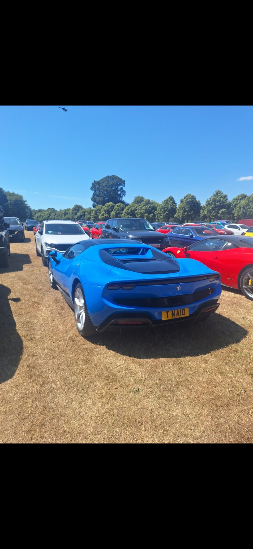 TMA 1O spotted on Ferrari 296