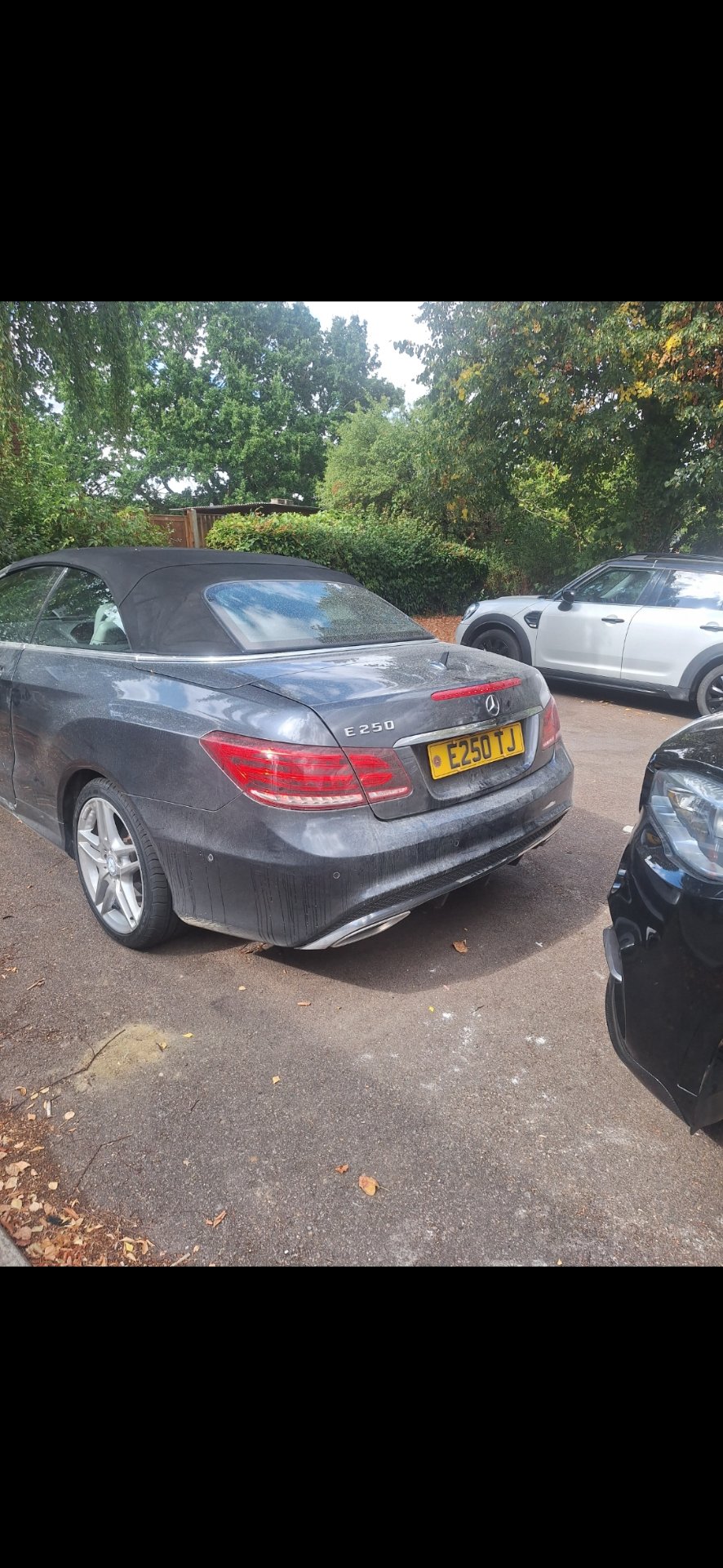 E25 OTJ spotted on Mercedes-Benz E-Class