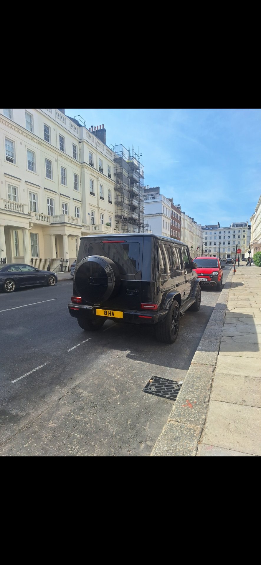 8 HA spotted on Mercedes-Benz G-Class 63 AMG