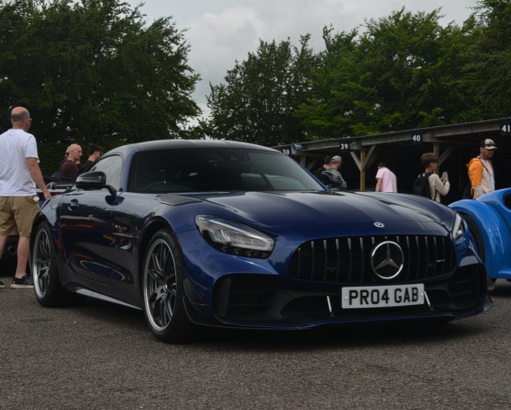 PR04 GAB spotted on Mercedes-Benz AMG GTR