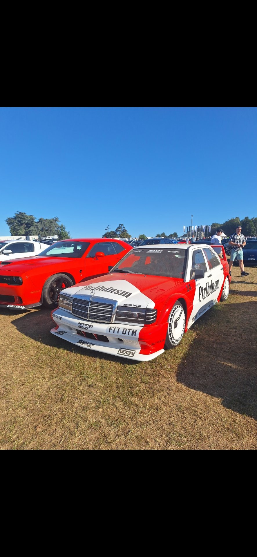 F17 DTM spotted on Mercedes-Benz 190E