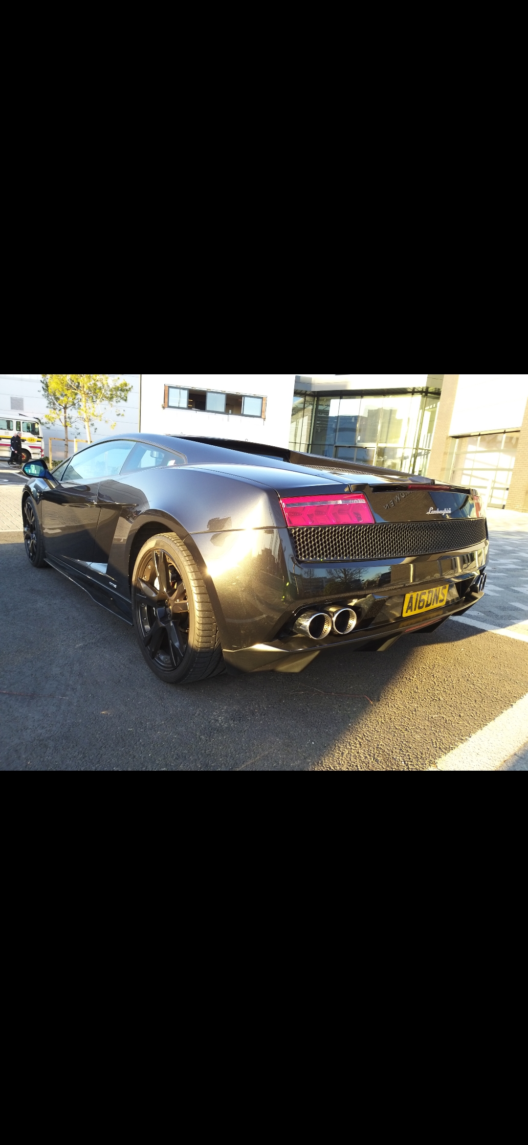 A16 DNS spotted on Lamborghini