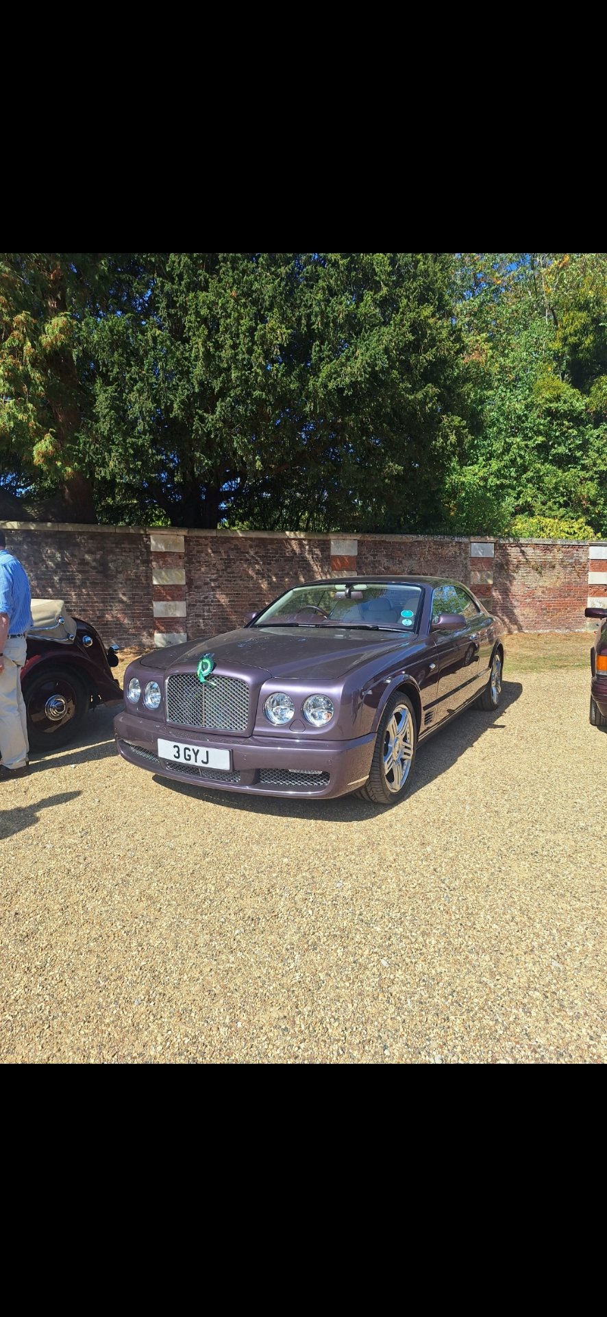 3 GYJ spotted on Bentley