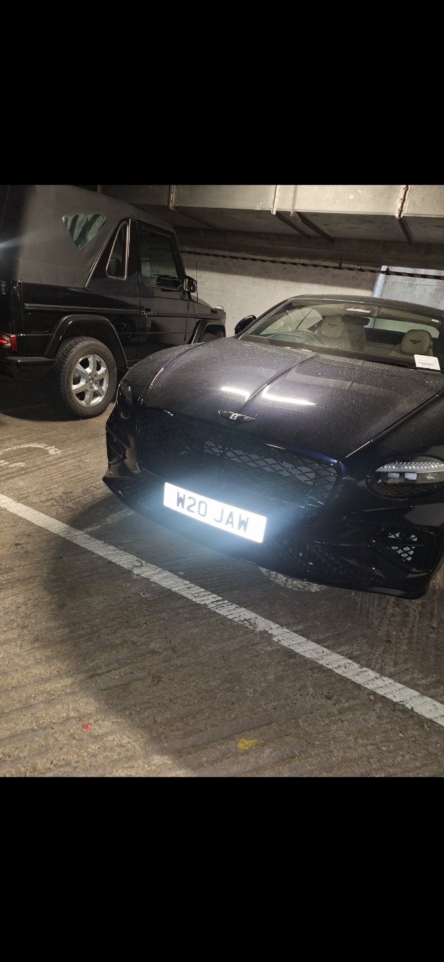 W20 JAW spotted on Bentley