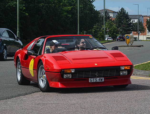GTS 4W spotted on Ferrari 308 GTS