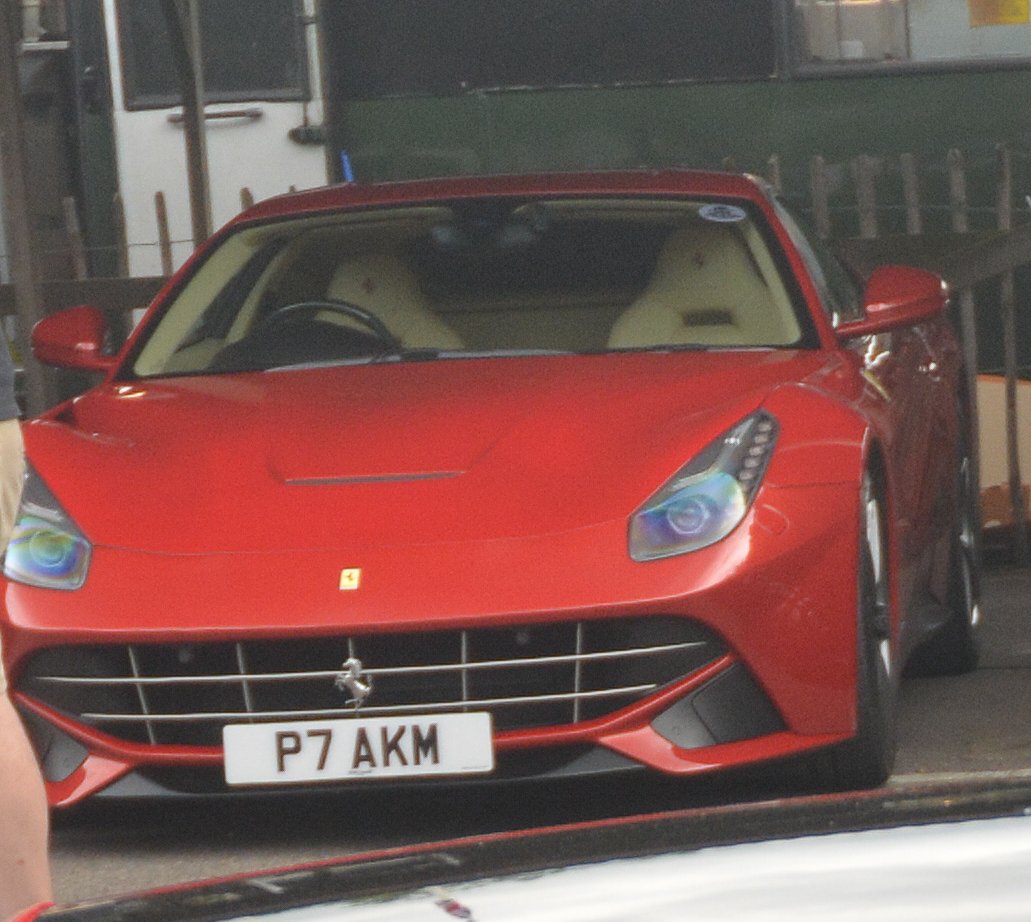 P7 AKM spotted on Ferrari F12